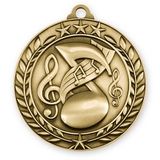 Custom 1 3/4'' Music Medal (G)