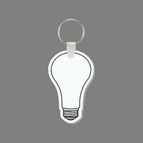 Key Ring & Punch Tag - Light Bulb