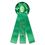 Custom 14" Stock Rosette Streamers/ Trophy Cup On Medallion (6th Place), Price/piece