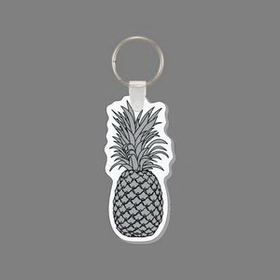 Key Ring & Punch Tag - Pineapple (Fruit-Whole)