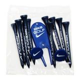 Custom Golf Tee Poly Packet with 10 Tees, 2 Markers & Divot Tool