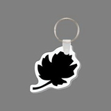 Key Ring & Punch Tag W/ Tab - Maple Leaf Silhouette