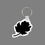 Key Ring & Punch Tag W/ Tab - Maple Leaf Silhouette, Price/piece