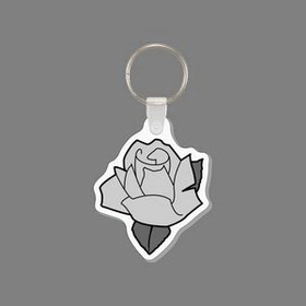 Punch Tag - Blooming Rose Bud