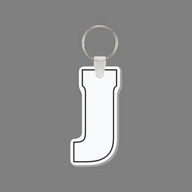 Custom Key Ring & Punch Tag - Letter "J"