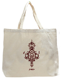 Custom Organic Jumbo Tote Bag, 20