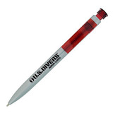 Custom Painted Matte Chrome Pen w/Translucent Trim