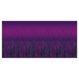 Custom Spooky Forest Treetops Backdrop, 4' W x 30' L