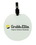 Custom Jumbo Round Kwik-Seal Plastic Golf Bag Tag, 4.813" Diameter x 0.04" Thick, Price/piece