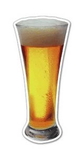 Custom Beer In Pilsner Glass - 5.1-7 Sq. In. (30MM Thick)