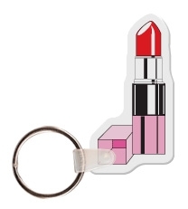 Custom Lipstick Key Tag
