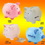 Custom White Ceramic Collectible Mini Cute Piggy Bank, 3.75" L x 3.75" W x 1.25" H, Price/piece