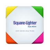 Custom Square Lighter 4 Color Fluorescent Highlighter, 3 3/16