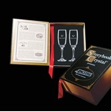 Custom Classic Storybook Champagne Flutes Set
