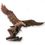 Blank Bronze Resin Attacking Eagle Trophy W/1/4" Rod (13"X16")(Without Base), Price/piece