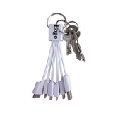 Custom 5 In 1 USB Keychain Cable, 6