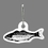 Custom Fish (Saltwater) Zip Up, Price/piece