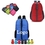 Custom Lightweight Travel Backpack Foldable Sports Bag, 11.8" L x 5.12" W x 15.75" H, Price/piece