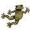 Custom Frog Lapel Pin, 1 1/4" L X 7/8" W, Price/piece