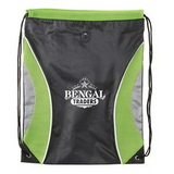 Custom Pinnacle Mesh Drawstring Backpack, 17 1/2