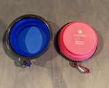Custom Collapsible silicone pet bowl