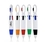 Custom 4-in-1 Multi-color Carabiner Ballpoint Pen, 5.51"" L x 0.71" W, Price/piece