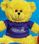 Custom 10" Yellow Patty Bear Stuffed Animal, Price/piece
