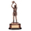 Custom Electroplated Female Basketball Trophy (14"), Price/piece