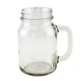 Custom 20Oz Clear Glass Mason Jar (Without Lid), 5.5