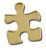Custom Stock Puzzle Piece Lapel Pin