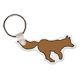Custom Fox Animal Key Tag