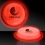 Custom 3" Circle Shaped Red Glow Badges, Price/piece