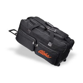 Custom 30" Rolling Duffle Bag w/ 6 Pockets, Travel Bag, Carry on Luggage Bag, Weekender Bag, Sports bag