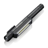 Custom The Landry Magnetic Flashlight - Black, 1.25