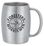 Custom 14 Oz. Double Stainless Steel Beer/ Coffee Mug with Built In Handle, Price/piece