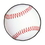 Custom Baseball Cutout, 13 1/2" Diameter, Price/piece