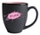 Custom 16 Oz. Hilo Bistro Mug (Matte Black/Pink), Price/piece