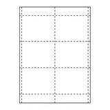 Blank Inserts for Vertical Color-Coded Badge/Nametag Holders, 3.0