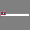 12" Ruler W/ Full Color Flag Of Latvia, Price/piece