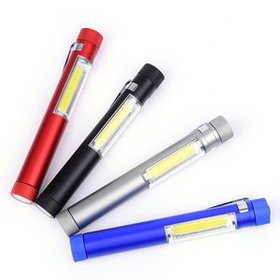 Custom Penholder Flashlight, 4.5" L x 3/5" W