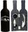 Custom 3 Piece Wine Tool Set In Bottle Look Black Case, Price/piece