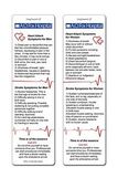 Custom Stock Bookmarks For Heart Health (2 Colors Front & Back)