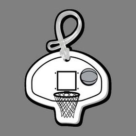 Custom Basketball Backboard Bag Tag