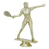 Blank Trophy Figure (Female Racquetball), 5