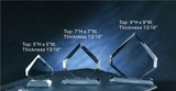 Custom Peach Award optical crystal award trophy., 7