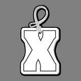Custom Letter X Bag Tag