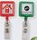 Custom Retractable Square Badge Holder Reel w/ Strap (Label Decoration), Price/piece