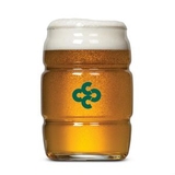 Custom Barrel 16oz Beer Glass