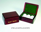 Custom Golf Ball Box Crystal Award Trophy., 6