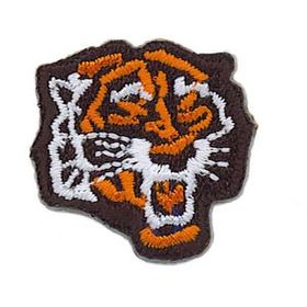 Custom Animal Embroidered Applique - Tiger Face